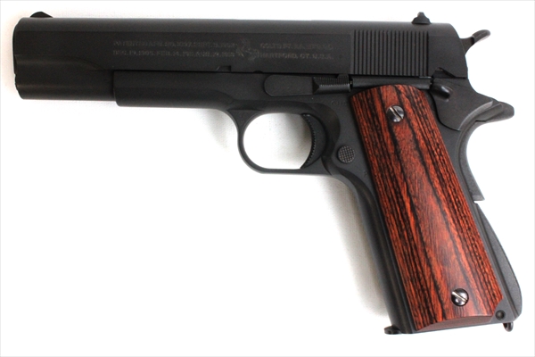 Wood Grip Government / 45 AUTO (Smooth / Brown)