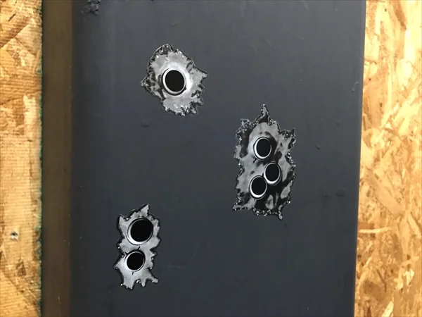 Bullets .45 ACP BULLET HOLES (METAL)