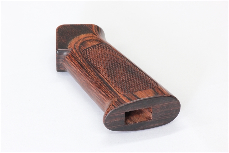 Wood Grip M4A1｜Checker/Brown