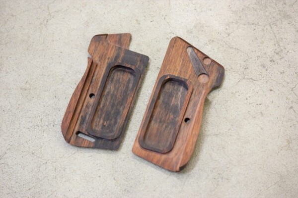 Wood grip | Marushin Kogyo SIG P210-6 | Brown