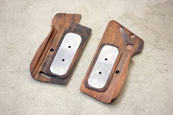 Wood grip | Marushin Kogyo SIG P210-6 | Brown