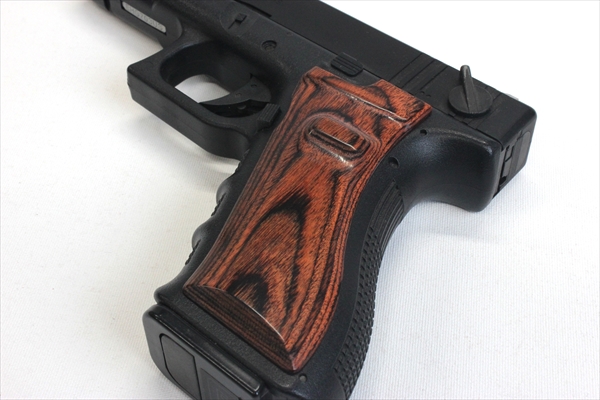 Wood Grip Glock 17 / 18C (Smooth / Brown) [AWG-1413]