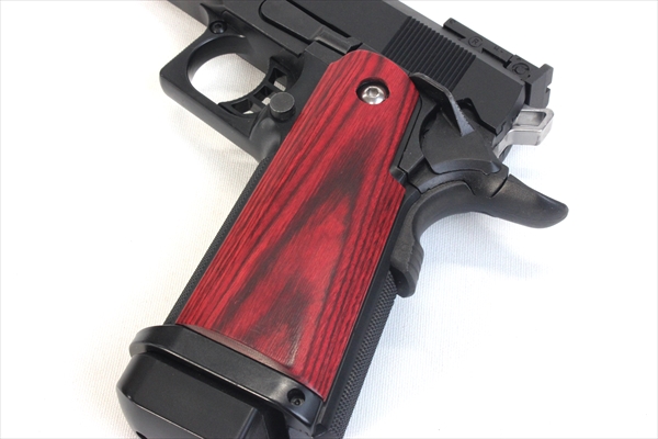 Wood Grip Hi-CAPA 5.1 / 4.3 (Smooth / Red)