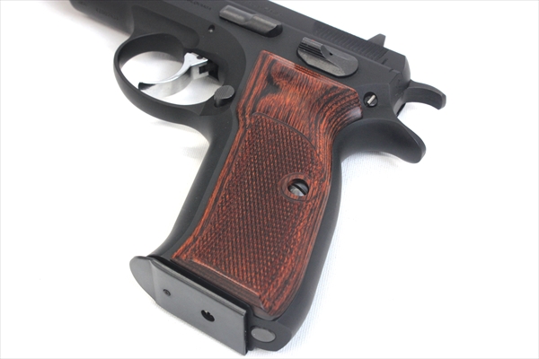 Wood Grip KSC Cz75 (Checker / Brown)