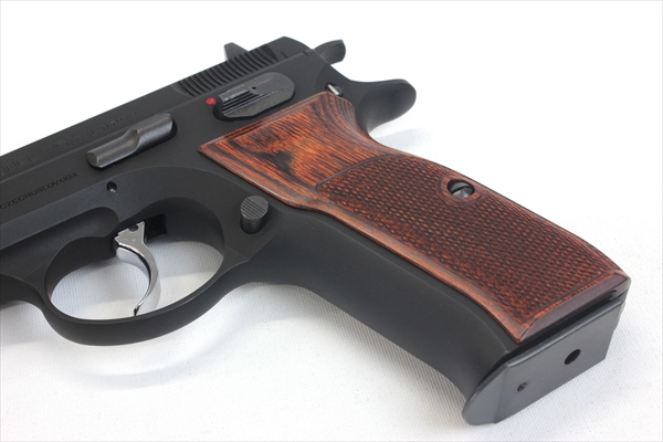 Wood Grip KSC Cz75 (Checker / Brown)