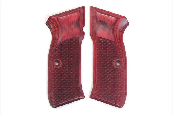 Wood Grip KSC Cz75 (Checkers / Red)