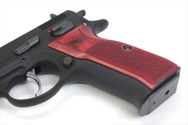 Wood Grip KSC Cz75 (Checkers / Red)