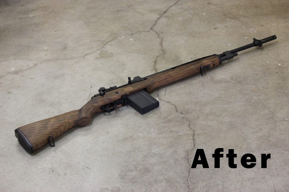 Wood Stock M14 (Beech wood / Oil stain)