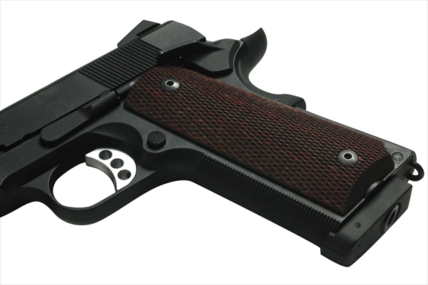 Wood Grip M45CQP/DOC (Full checkered / Brown)