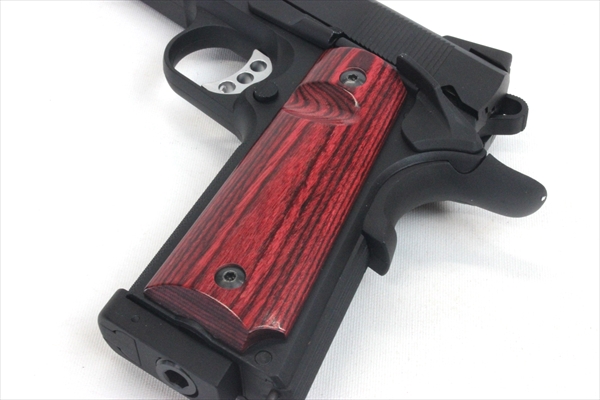 Wood Grip M45CQP/DOC (Smooth / Red)