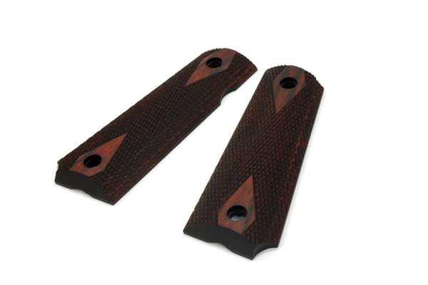 Wood Grip M45CQP/DOC (Dia Checker / Brown)