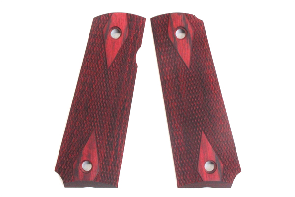 Wood Grip M45CQP/DOC (Dia Checker / Red)