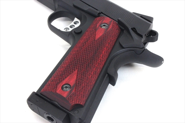 Wood Grip M45CQP/DOC (Dia Checker / Red)