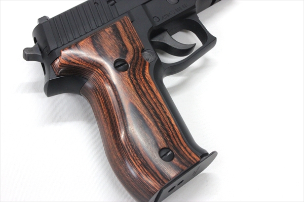 Wood Grip SIG SAUER P226 RAIL (Smooth / Brown)