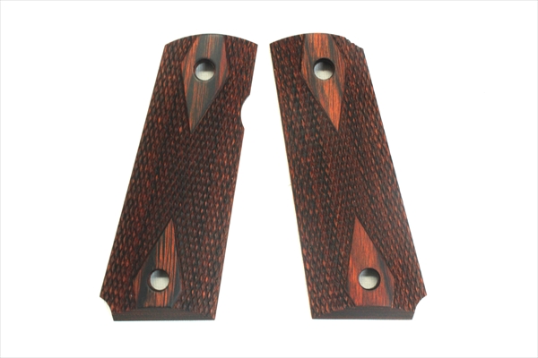 Wood Grip V10 ULTRA COMPACT (Checkered / Brown)