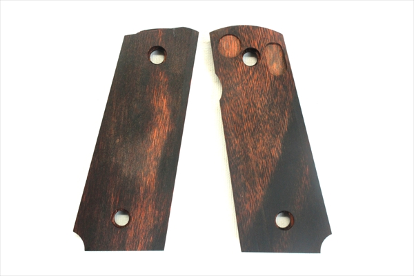 Wood Grip V10 ULTRA COMPACT (Checkered / Brown)