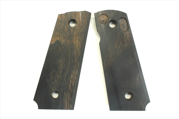 Wood Grip V10 ULTRA COMPACT (Checker/Dark Brown)