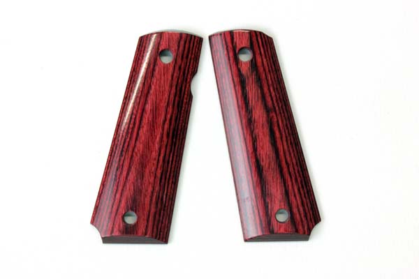 Wood Grip Government / 45 AUTO (Smooth / Red)