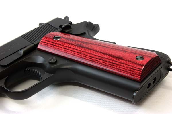 Wood Grip Government / 45 AUTO (Smooth / Red)